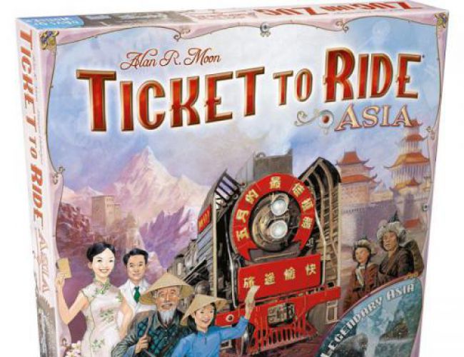 TICKET TO RIDE EXPANSION - ASIA