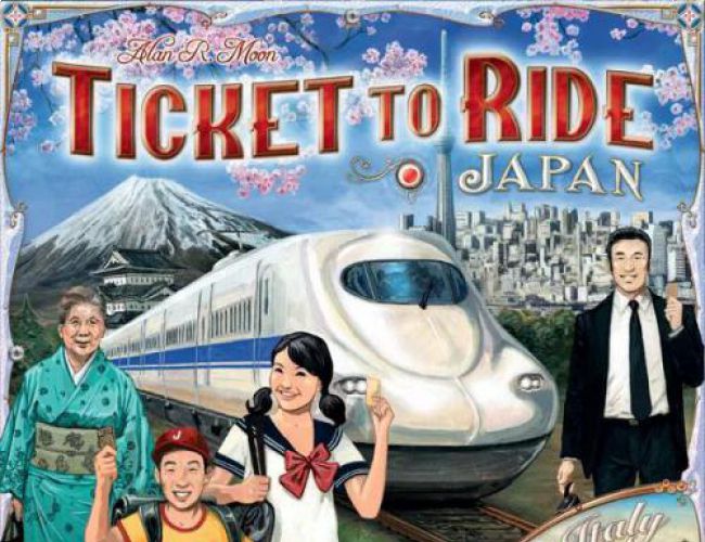 TICKET TO RIDE MAP #7: JAPAN / ITALY