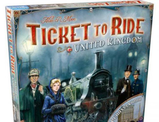 TICKET TO RIDE: UNITED KINGDOM + PENNSYLVANIA EXPANSION