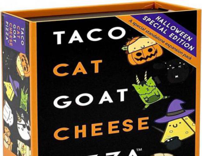 TACO CAT GOAT CHEESE PIZZA: HALLOWEEN EDITION