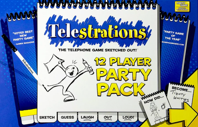 TELESTRATIONS PARTY PACK DELUXE (PARTY)