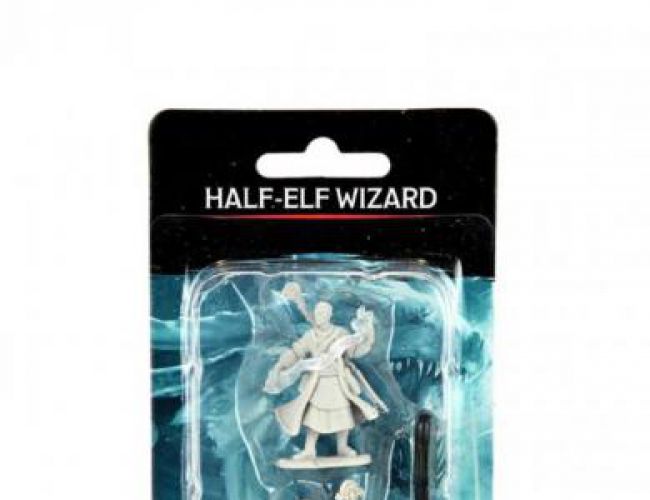 D&D UNPAINTED MINIS: MALE ELF WIZARD