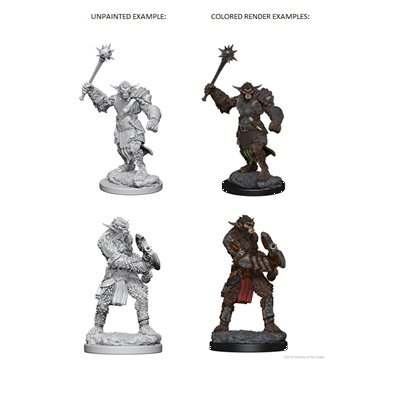 D&D UNPAINTED MINIS: BUGBEARS