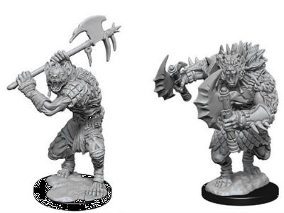 D&D UNPAINTED MINIS: GNOLLS
