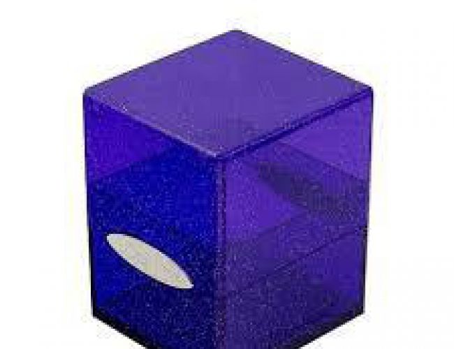 UP D-BOX SATIN CUBE GLITTER PURPLE