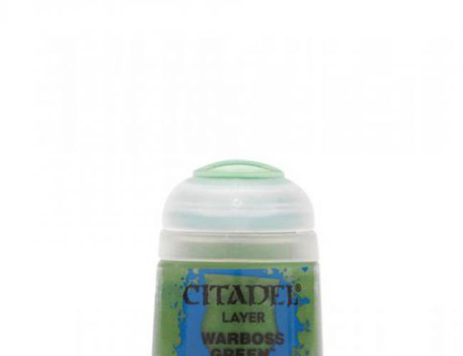 CITADEL LAYER (12mL) - WARBOSS GREEN (MSRP $5.40)