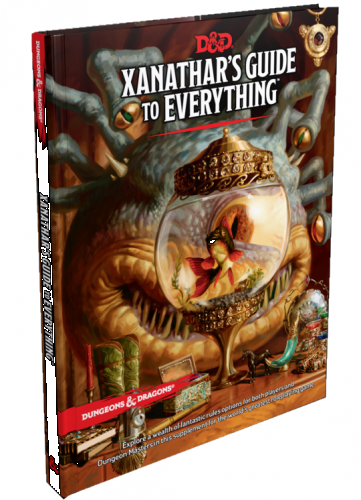 D&D NEXT: XANATHAR'S GUIDE TO EVERYTHING (MSRP $65.95)