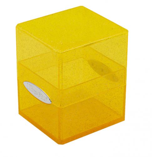 UP D-BOX SATIN CUBE GLITTER YELLOW