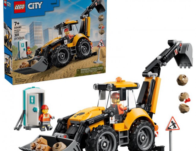LEGO® 60480 City: Backhoe Loader