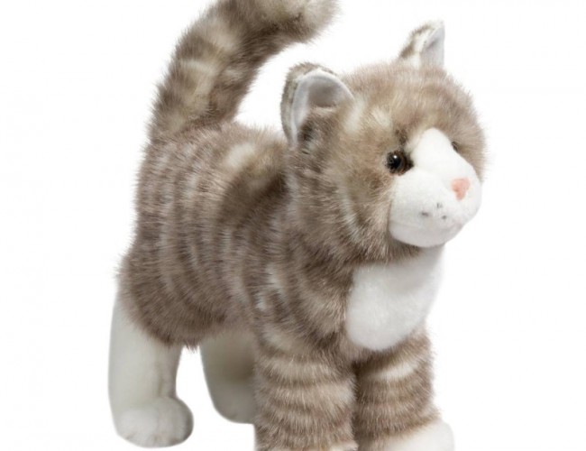 DOUGLAS 1866 ZIPPER GREY TABBY CAT